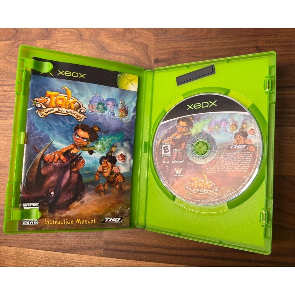 Tak: The Great Juju Challenge Original Xbox Cib Tested and Working